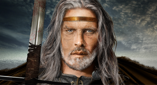 Ireland, Battle of Clontarf between the Vikings and the Irish of