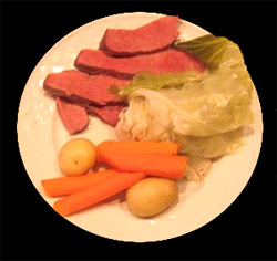 Corned beef and cabbage