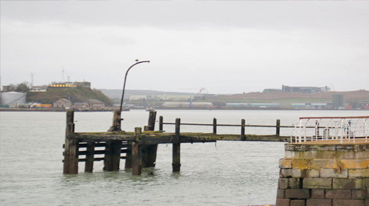 The Original Pier for boarding Titanic at Cobh