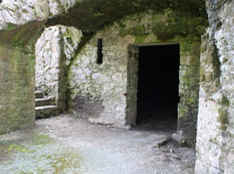 Dungarvan Castle, County Waterford in Ireland 