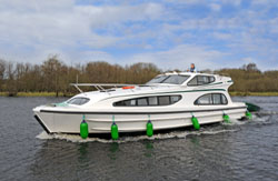 Boat trip Ireland, Caprice, Exterior