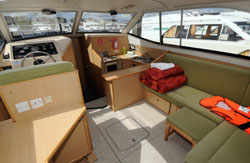 Boat Trip Ireland, Mountain Star, Cabin