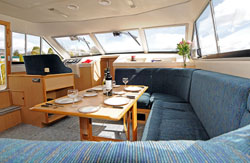 Boat Trip Ireland, Shannon Star, Cabin